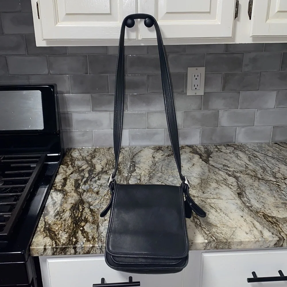 Coach Vintage Leather Legacy Studio Flap Bag 9145